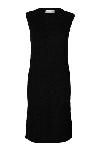 AGY Knit Dress, Black